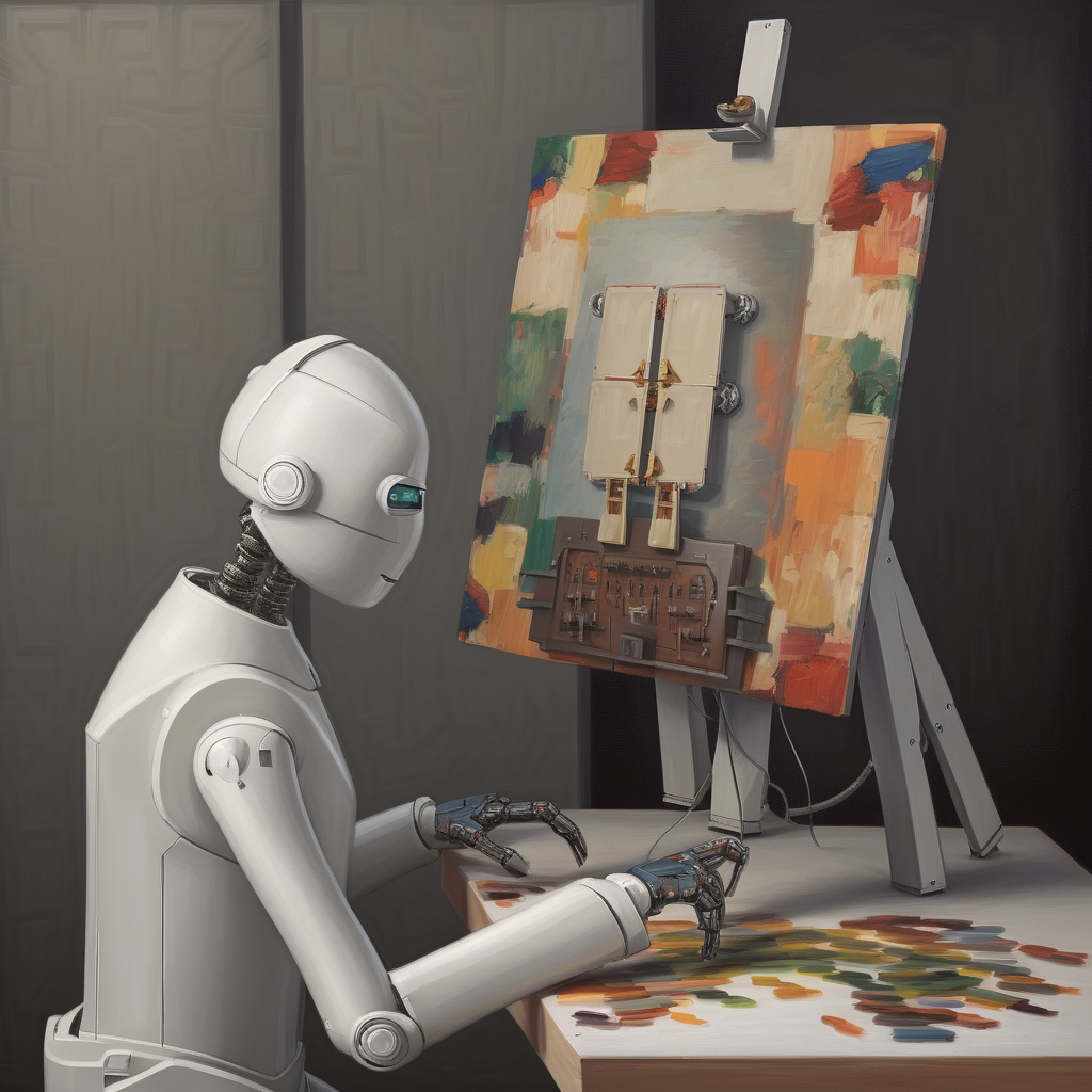 White vintage SUV on dirt road through redwoods